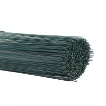 Produkt Drut wtykowy zielony drut rzemieślniczy drut florystyczny Ø0,4mm 40cm 1kg
