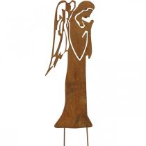 Garden Stake Świąteczna patyna Deco Anioł Modlący się 40cm