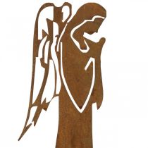 Garden Stake Świąteczna patyna Deco Anioł Modlący się 40cm