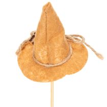 Produkt Dekoracyjne filcowe wykałaczki do kapelusza czarownicy do jesiennych ozdób stołu, 28 cm, 12 sztuk