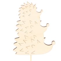 Produkt Dekoracyjne paliki ogrodowe – Kolorowa rodzina jeży – 34 cm, 12 sztuk