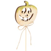 Produkt Dynia dekoracyjna z twarzą, dekoracja na Halloween, 31 cm, 12 sztuk