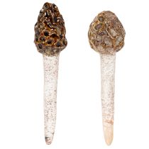 Produkt Sztuczny smardz ozdobny do doniczek i stołu, 13 cm, 2 sztuki