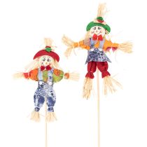 Produkt Patyczki kwiatowe strach na wróble do kompozycji kwiatowych 37cm 6szt