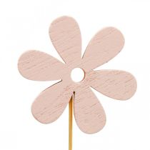 Wtyczka kwiatowa drewniana ozdobna wtyczka kwiatowa w kolorze 6,5cm 12szt