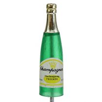 Produkt Wtyczka butelek szampana brązowy, zielony, żółty 7,5 cm L28,5 cm 12 sztuk