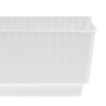 Podstawka z mokrą pianką 23 x 8 x 4,5 biała 10 sztuk