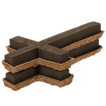 Produkt Krzyż z pianki florystycznej OASIS® Renewal® Gąbka florystyczna Biolit® Memorial Floristry 42 cm 2 szt.