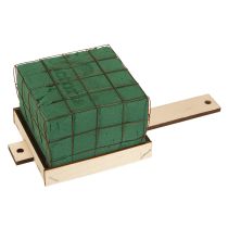 Produkt Piankowa kostka florystyczna Florette Eco z drewnem 10×10cm