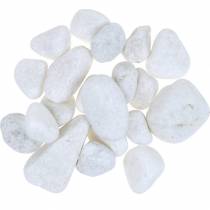 Kamień rzeczny natura biały 3-5cm 1kg