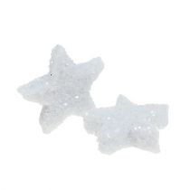 Produkt Gwiazdka Brokatowa 1,5cm do posypania biała 144szt