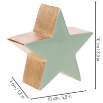 Produkt Dekoracyjna figurka gwiazdy, dekoracja stołu, 10 cm, 3 sztuki