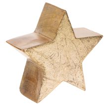 Produkt Dekoracyjna gwiazda bożonarodzeniowa na stół lub półkę, 10cm, 3 sztuki
