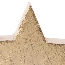 Produkt Dekoracyjna gwiazda bożonarodzeniowa na stół lub półkę, 10cm, 3 sztuki