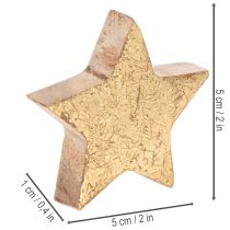 Produkt Błyszczące gwiazdki dekoracyjne do dekoracji stołu, 5cm, 9 szt.