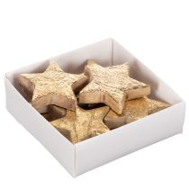 Produkt Błyszczące gwiazdki dekoracyjne do dekoracji stołu, 5cm, 9 szt.