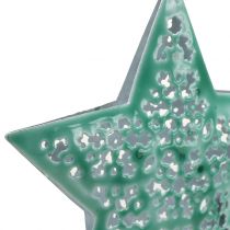 Produkt Gwiazda miętowo-zielona do zawieszenia 9,5cm 1 szt