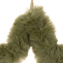 Produkt Wiszące gwiazdki ze sztucznego futra, pluszowe, do okien i drzwi, 21 cm, 4 sztuki
