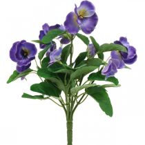 Sztuczny bratek fiołek sztuczny kwiat łąkowy 30cm