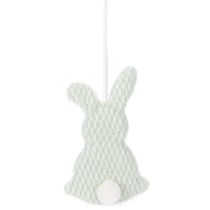 Produkt Zajączek wielkanocny do powieszenia, śliczna wiosenna dekoracja do wnętrz, 13 cm, 3 sztuki