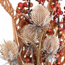 Produkt Sztuczne rośliny dekoracja jesienna osty jagody paprocie pęczek 65cm