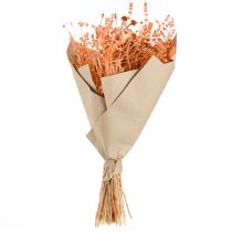 Produkt Bukiet boho z suszonych kwiatów, pomarańcza i morela, dekoracyjny, 45 cm, 80 g