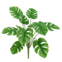 Bukiet Monstera sztuczna oprawa zielona sztuczna roślina 42cm