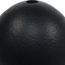 Produkt Dekoracja strusich jajek dmuchana Dekoracja wielkanocna czarna Ø12cm W14cm