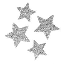 Produkt Gwiazdy do rozpraszania srebra asst. 4-5cm 40szt