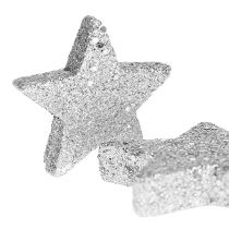Gwiazdy za rozrzucanie srebrnych tyłków. 4-5cm 40szt.