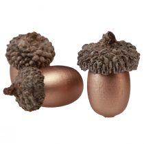 Produkt Ozdoba rozproszona żołędzie jesienno-zimowa złota 3cm 36 szt