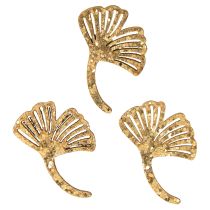Produkt Dekoracja rozproszona złota dekoracja miłorzębu liść miłorzębu brokat 3×4cm 72 szt