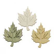 Produkt Dekoracja rozproszona jesienne liście dekoracja klonowa kolorowa 3x4cm 72szt