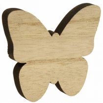Motyle ozdobne rozproszone Drewniane motyle ozdobne 2,5-6,5cm 29 sztuk