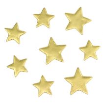 Produkt Gwiazdki dekoracyjne rozproszone mix 4-5cm złote matowe 72 szt