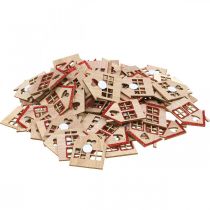 Produkt Dekoracja rozproszona Świąteczna dekoracja świąteczna domek 4,5×5cm 72 szt