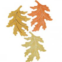 Dekoracja stołu jesienne jesienne liście rozsypana dekoracja liście 4cm 72szt