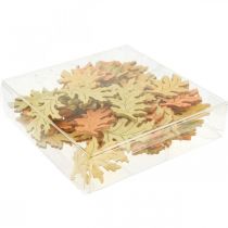 Produkt Dekoracja stołu jesienne jesienne liście rozproszona dekoracja liście 4cm 72 szt