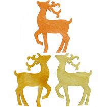 Produkt Dekoracja rozproszona Świąteczny jeleń naturalny naturalny 4×3cm 72 szt