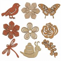 Produkt Dekoracja rozproszona kwiaty zwierzęta mix dekoracja letnia B3–4cm 72 szt