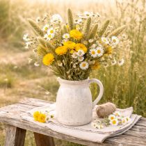 Produkt Suszony żółty kwiat nieśmiertelnika (Helichrysum) pęczek suszonych kwiatów, 100g