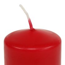 Produkt Świece pieńkowe czerwone Świece adwentowe małe świeczki 60/40mm 24szt