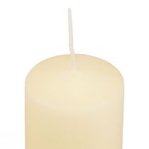 Produkt Świece pieńkowe kremowe Świece adwentowe małe 70/50mm 24 szt