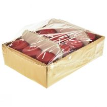 Produkt Świece stojące świece czerwone H70mm Ø50mm 12 szt