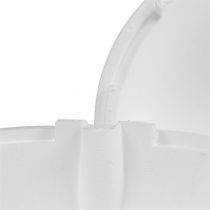 Kula styropianowa Ø25cm biała