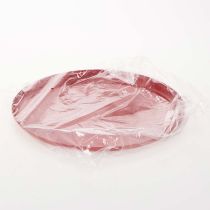 Produkt Taca dekoracyjna, czerwona, minimalistyczny design, 27 cm