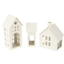 Produkt Stylowy mini domek na herbatę jako dekoracja stołu 15cm