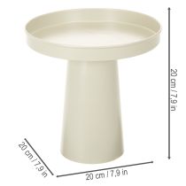 Produkt Taca dekoracyjna, talerz na świece i figurki, 20cm