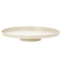 Produkt Dekoracyjny metalowy talerz na kwiaty, okrągły, 41 cm, ekspozycja stołowa