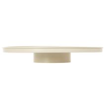 Produkt Dekoracyjny metalowy talerz na kwiaty, okrągły, 41 cm, ekspozycja stołowa